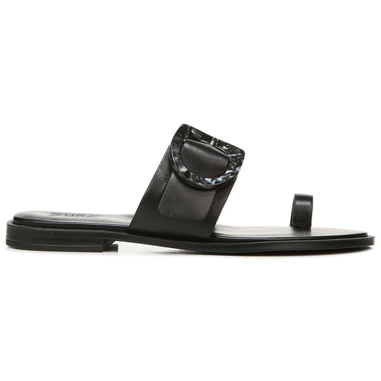 Finola Sandal - Black Leather