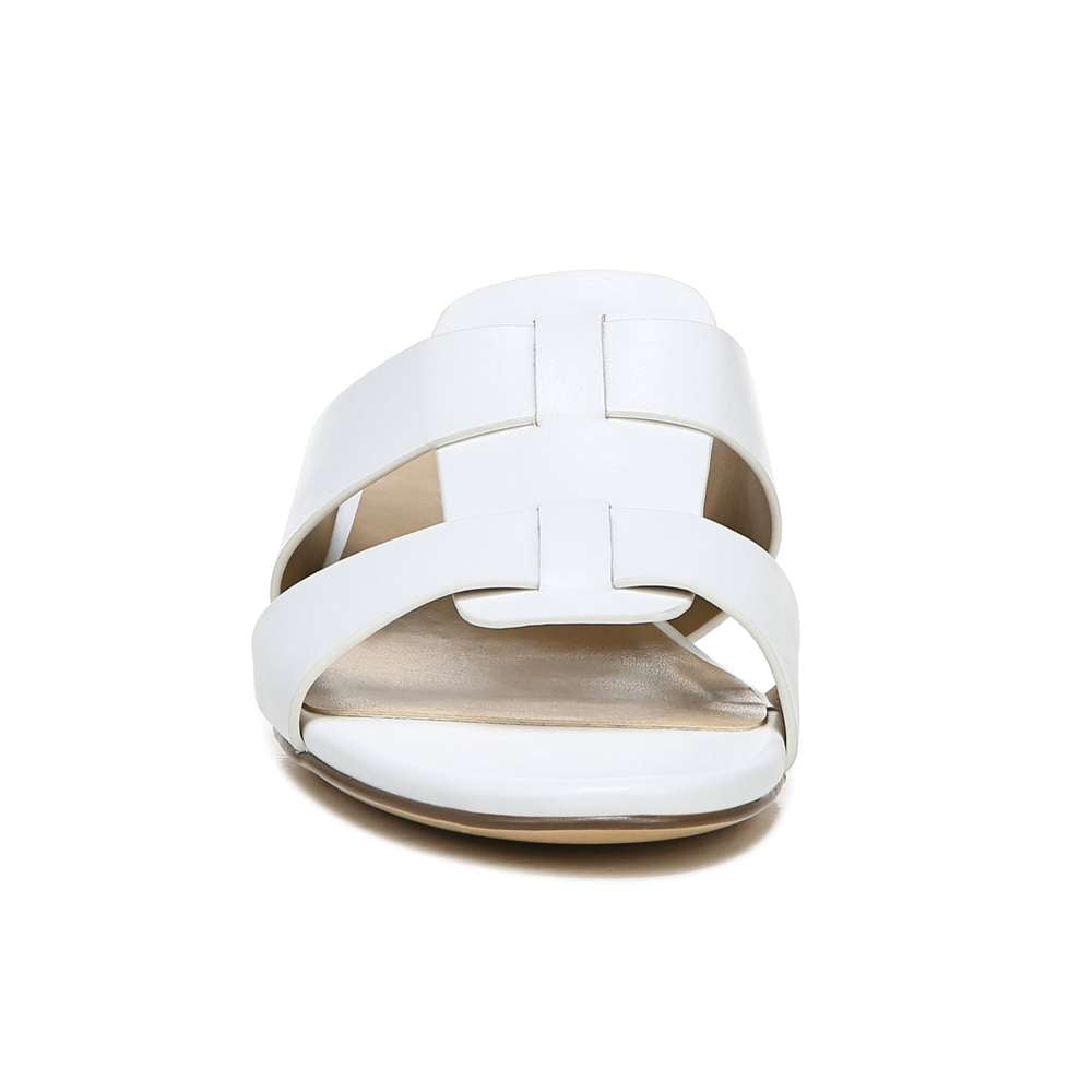 Joey Heeled Sandal - White