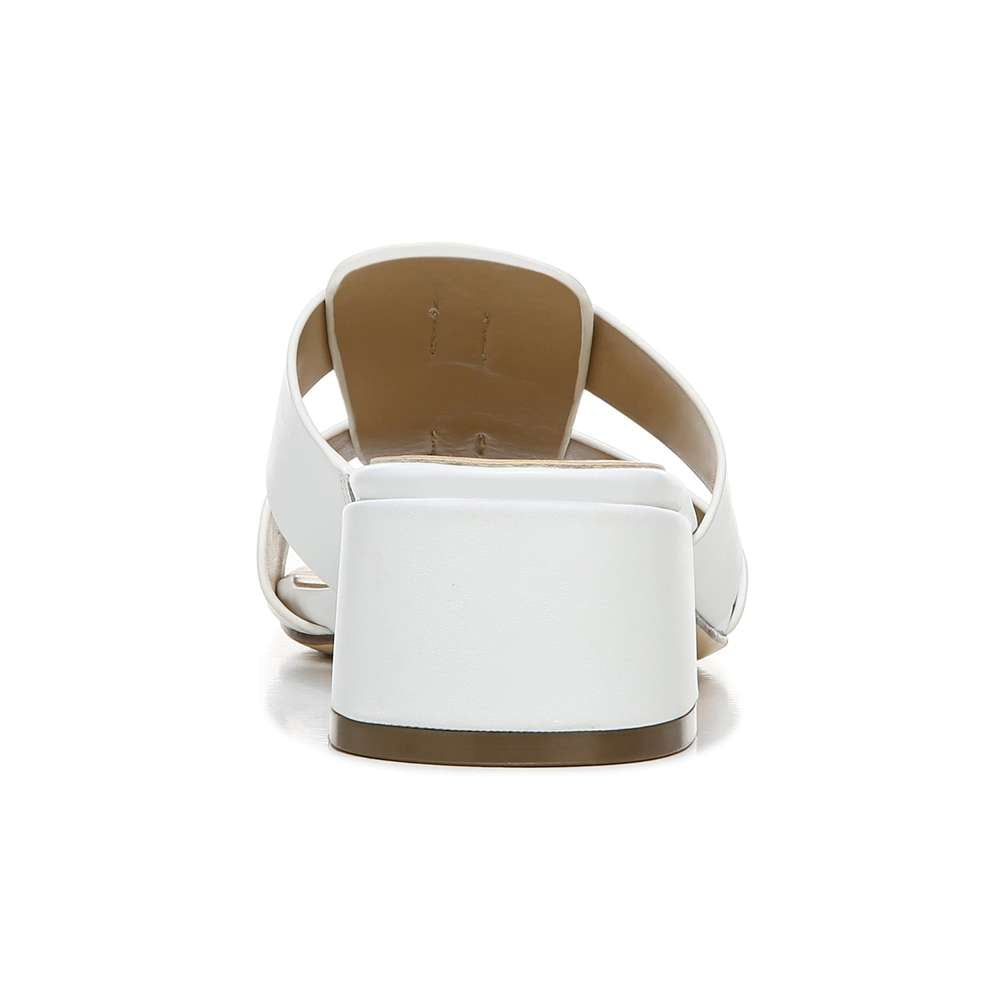 Joey Heeled Sandal - White