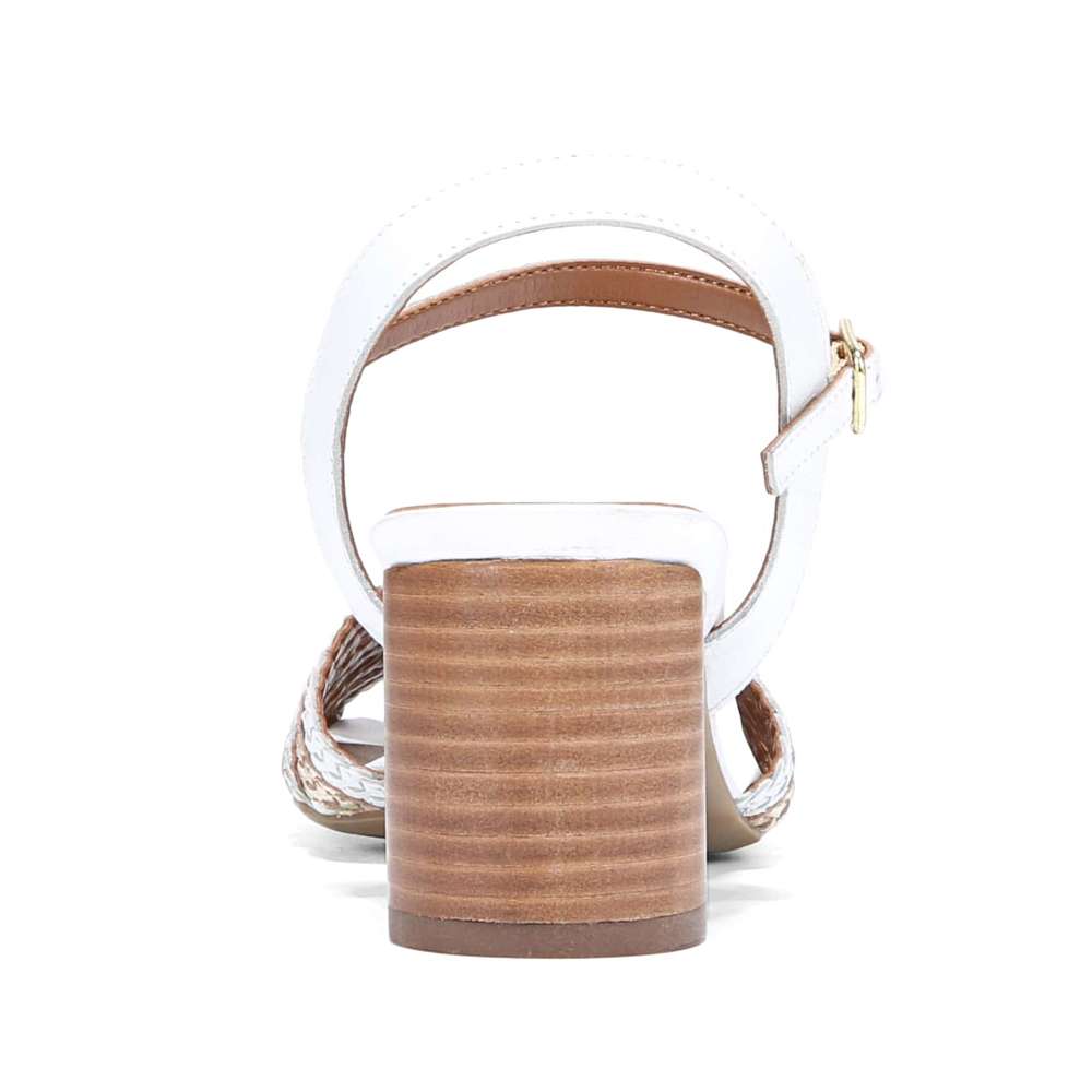 Kingston Heeled Sandal - White Multi