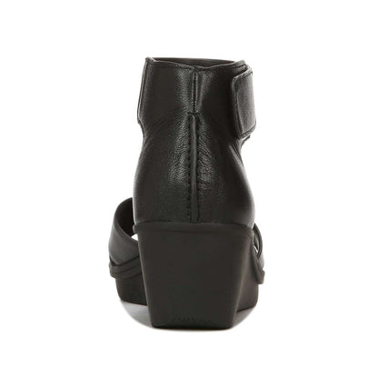 Riviera Wedge Sandal - Black