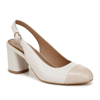 Sophie Slingback Pump - Warm White/Porcelain