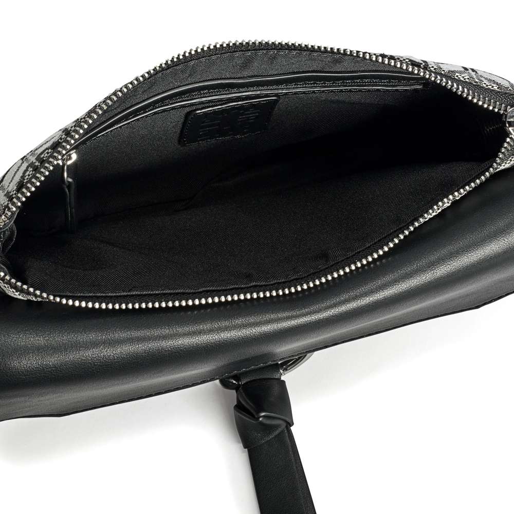 Cinty 2 Shoulder Bag - Black/White