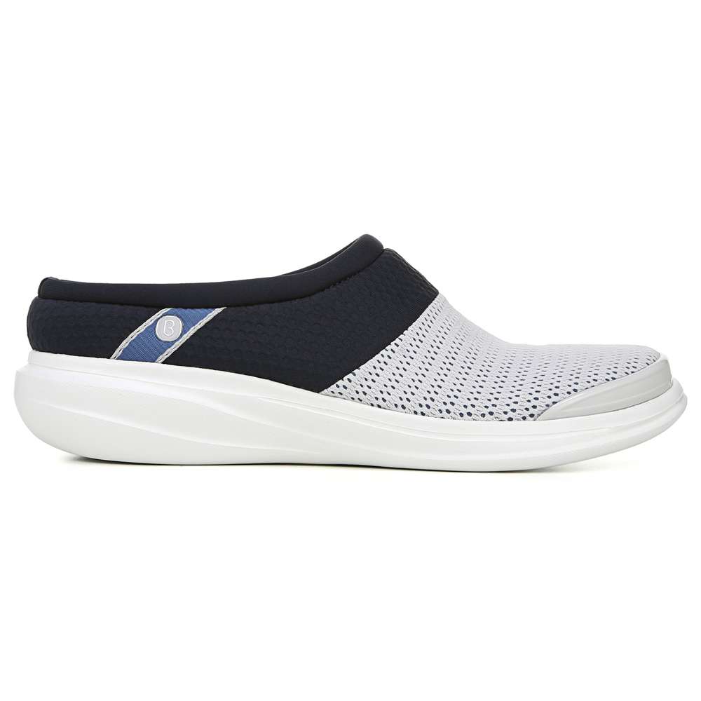 Carefree Slip-On - Light Grey/Blue