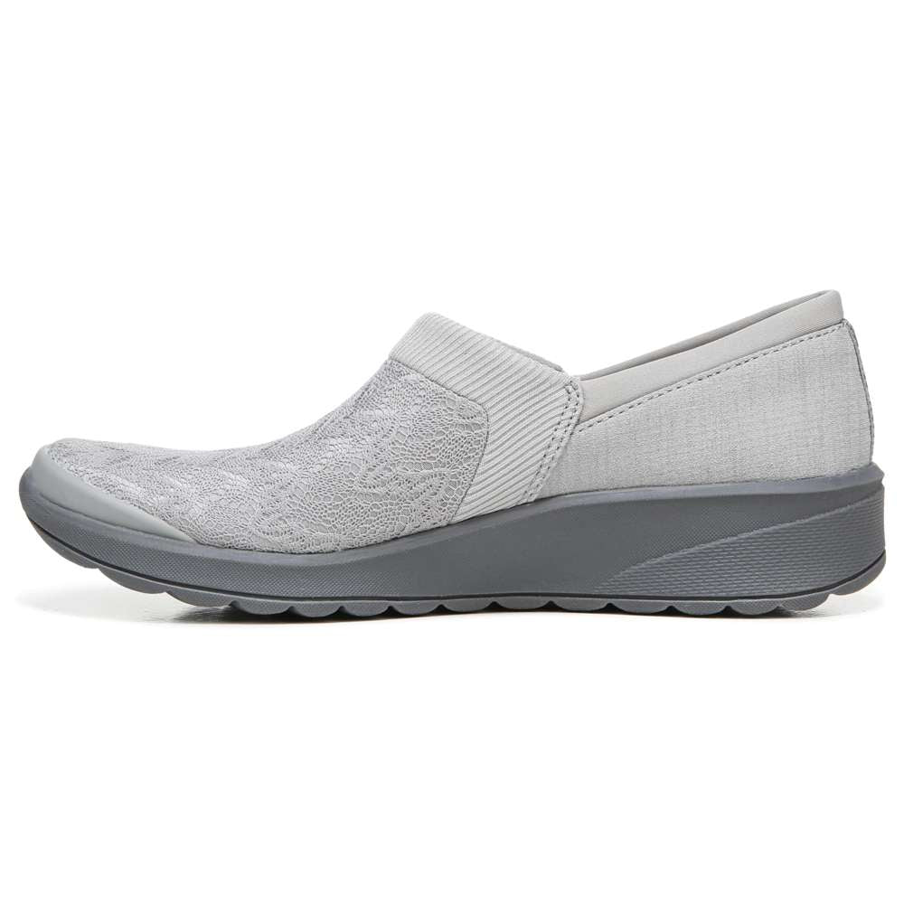 Gia Slip-On - Grey Knit