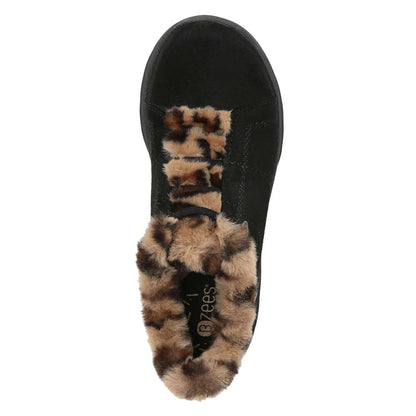 Golden Bootie - Black/Leopard