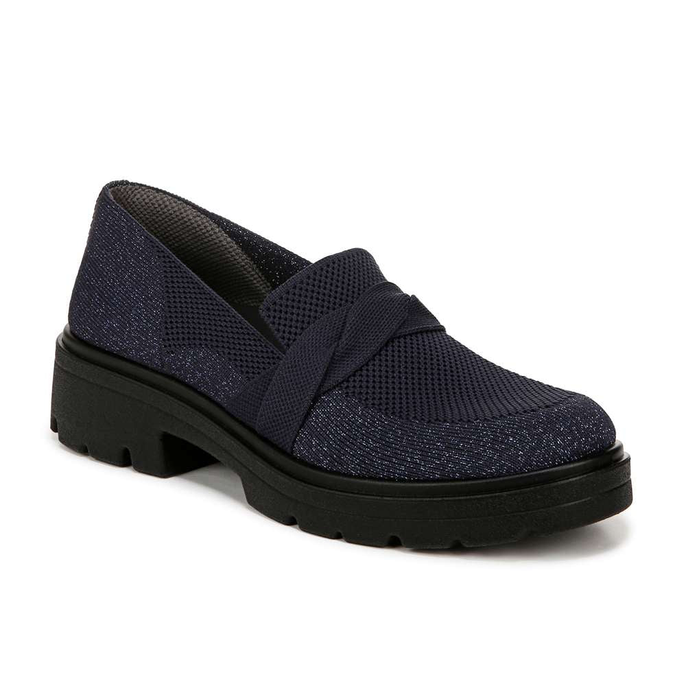 Muse Bow Loafer - Navy