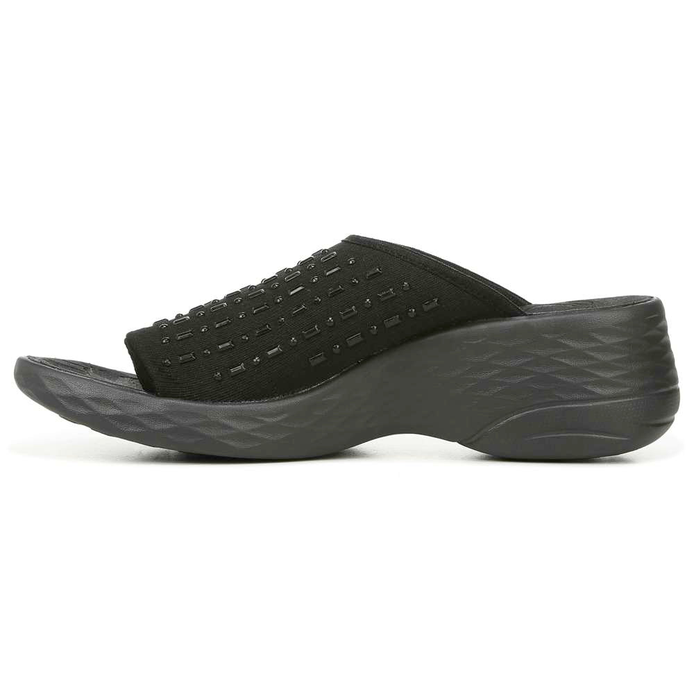 Jellybean Wedge Sandal - Black