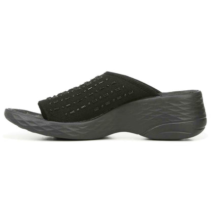 Jellybean Wedge Sandal - Black