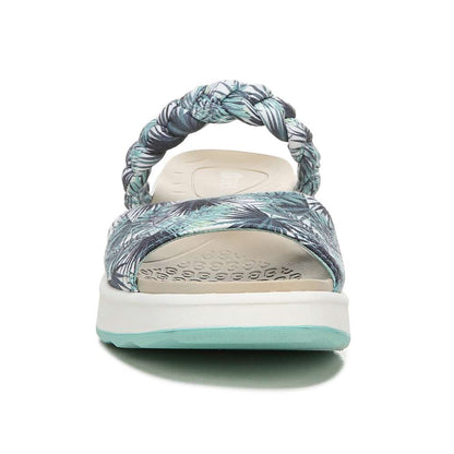 New Wave Slide Sandal - Green Leaf