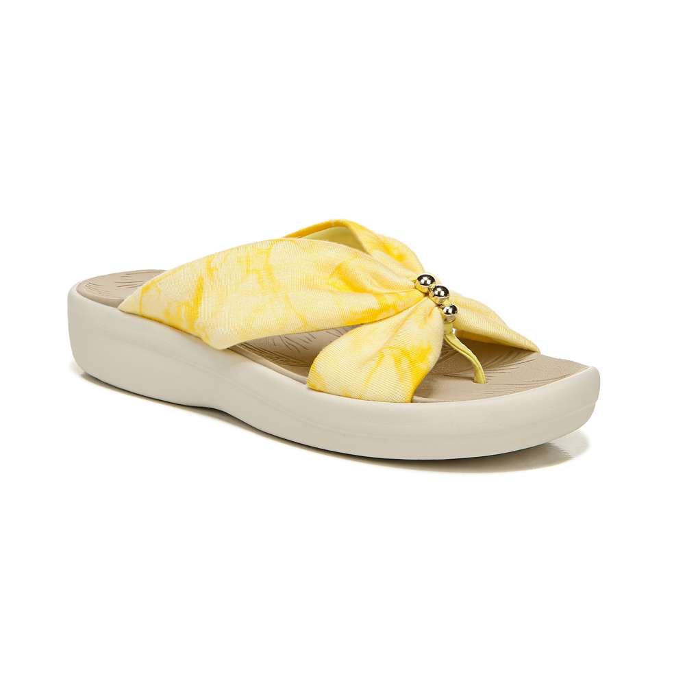 Promise Sandal - Yellow Tie Die