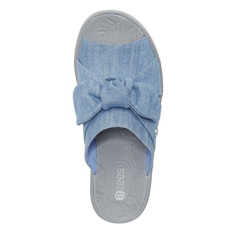 Smile Wedge - Denim