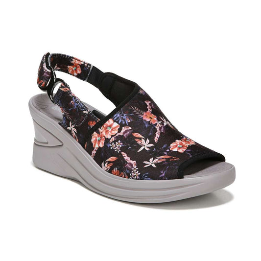 Viva Wedge - Black Tropical