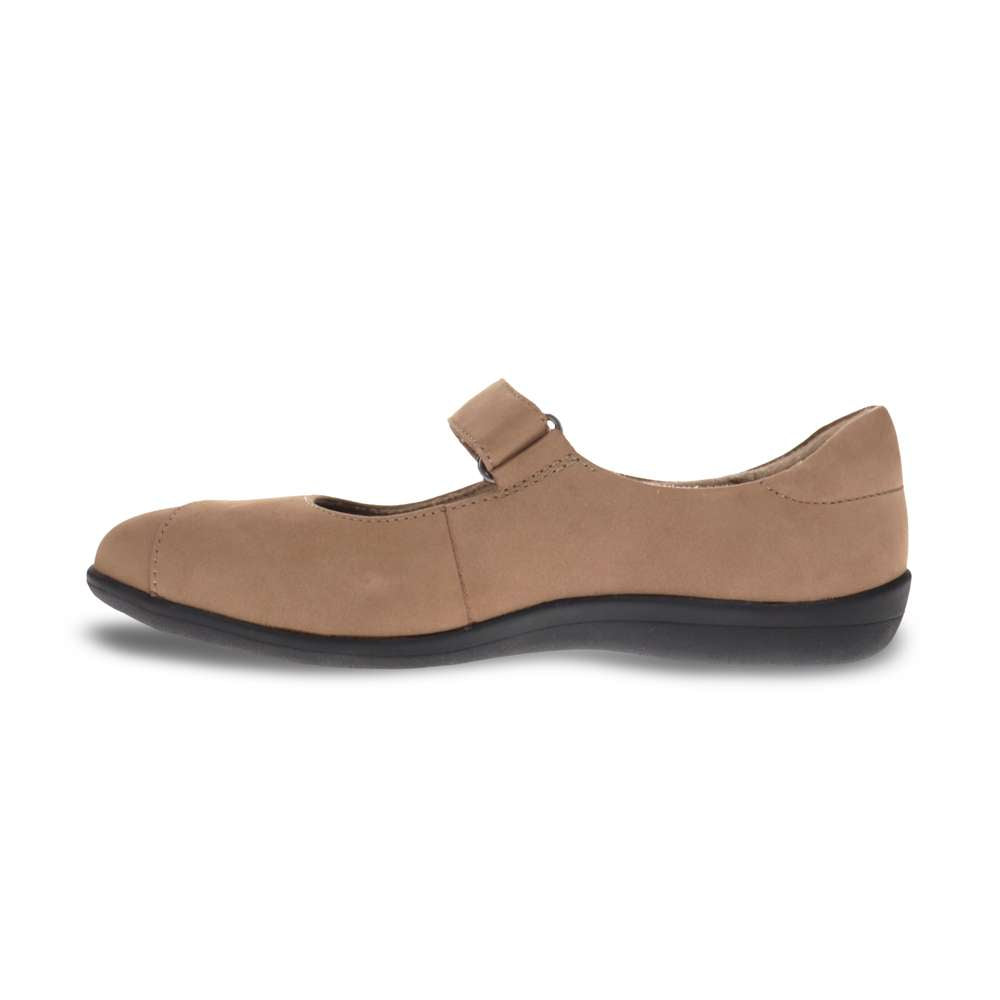 Amalfi Mary-Jane - Grey Nubuck