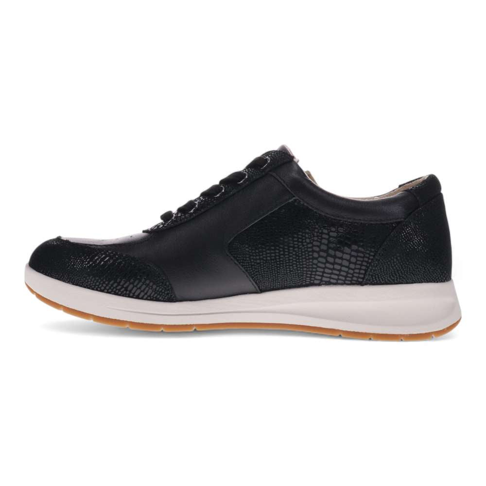 Boston Zip Sneaker - Black Perf
