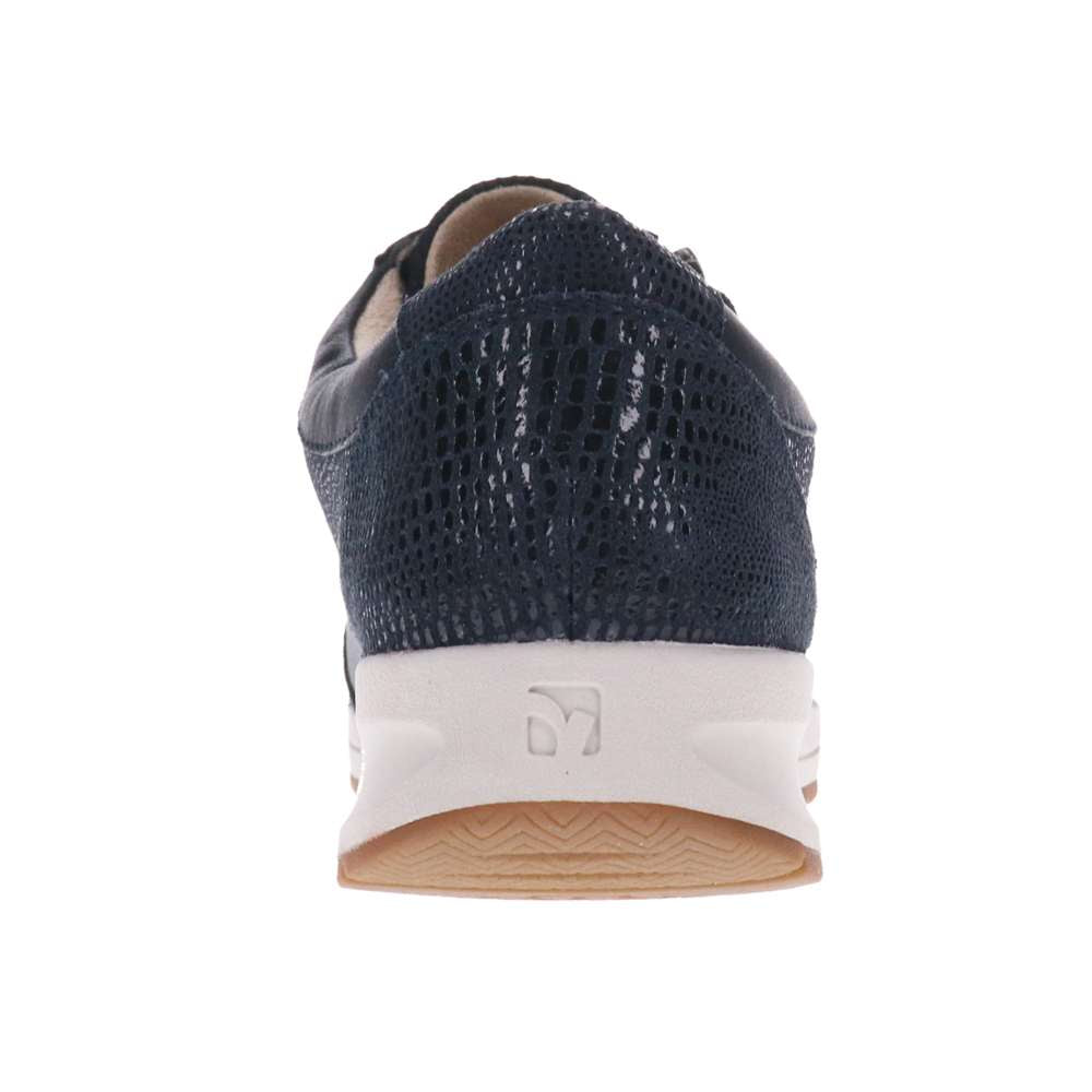 Boston Zip Sneaker - Sapphire/Navy Lizard