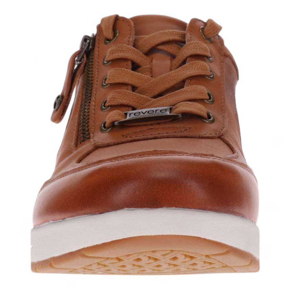 Boston Zip Sneaker - Tan