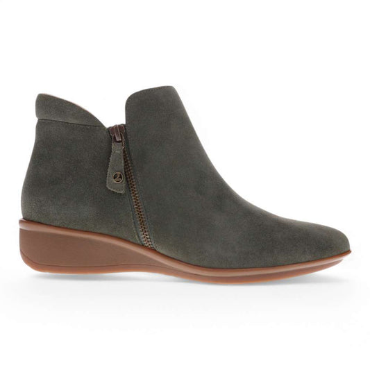 Damascus Boot - Moss Suede