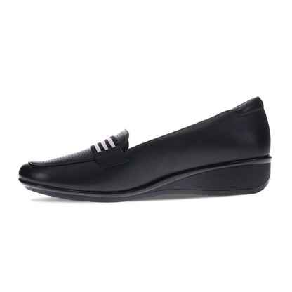 Monte Carlo Wedge Loafer - Black