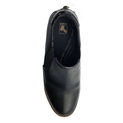 Mykonos Wedge Loafer - Black