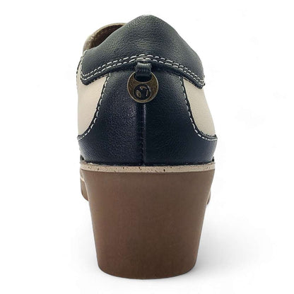 Mykonos Wedge Loafer - Pebble