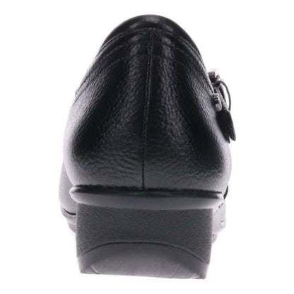 Narita Mary Jane Flats - Black Pebble