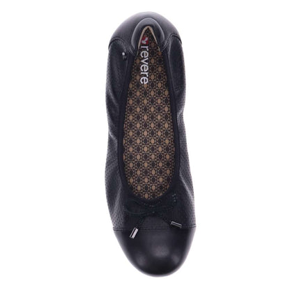 St. Barts Ballet Flats - Black French