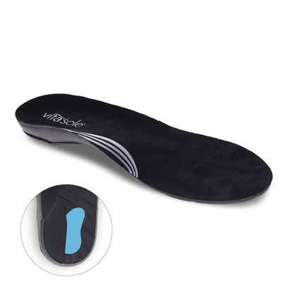 Active Full Length Orthotic Insoles - Black