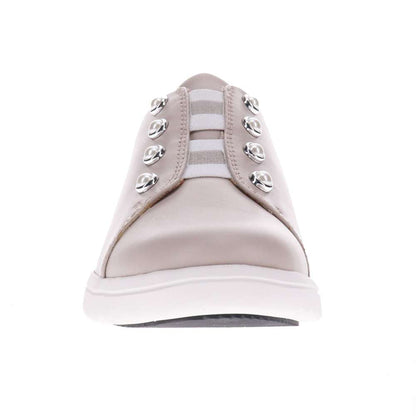 Bingo Elastic Lace Sneaker - Winter White
