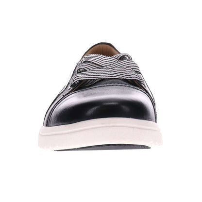 Bridgette Slip-On Sneaker - Black Leather