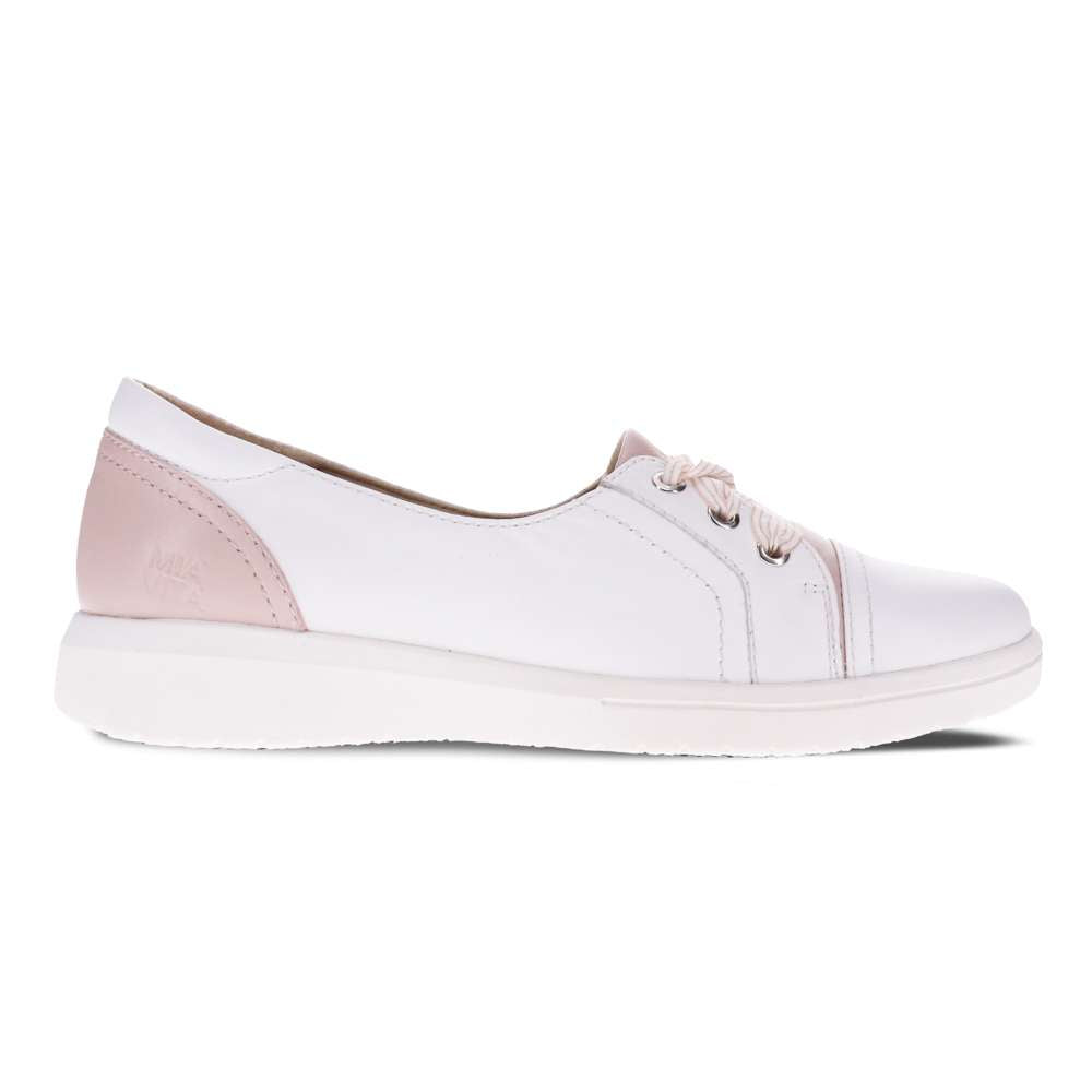 Bridgette Slip-On Sneaker - White/Blush
