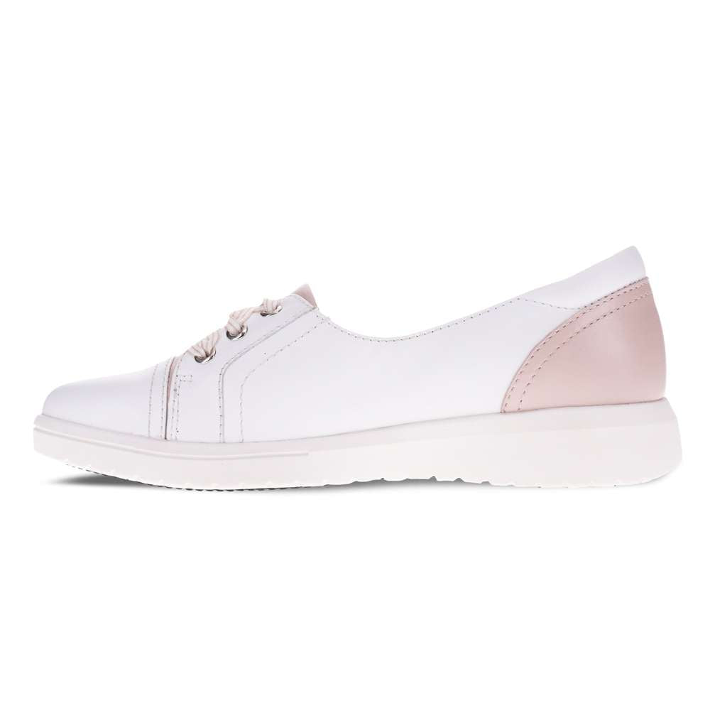 Bridgette Slip-On Sneaker - White/Blush