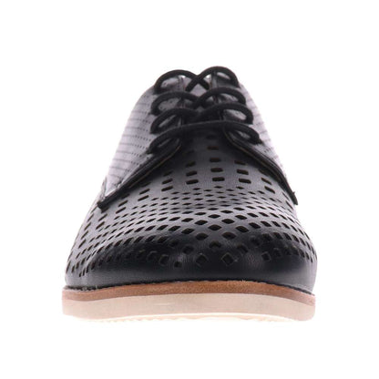 Rihannah Perf Oxford - Black