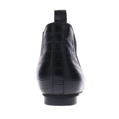Sally Chelsea Boot - Black Croc