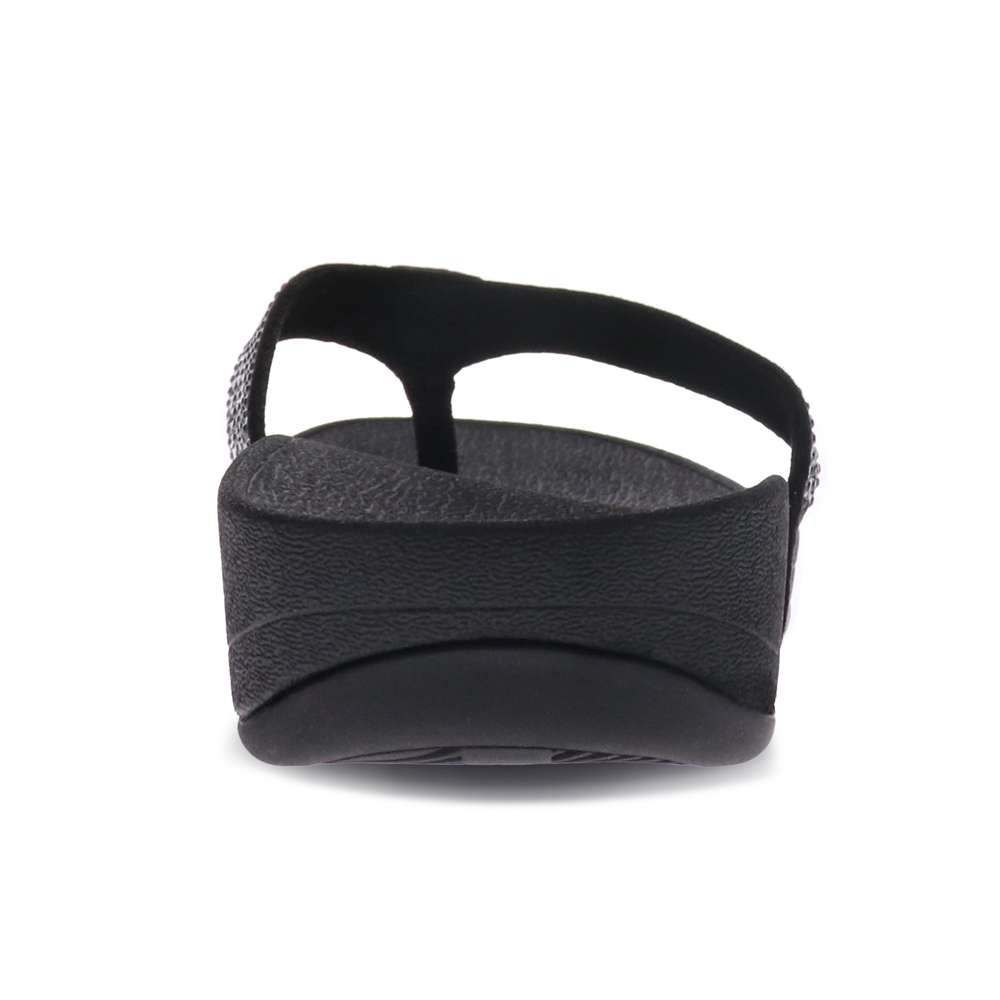 Allora Toe Post Sandal - Black