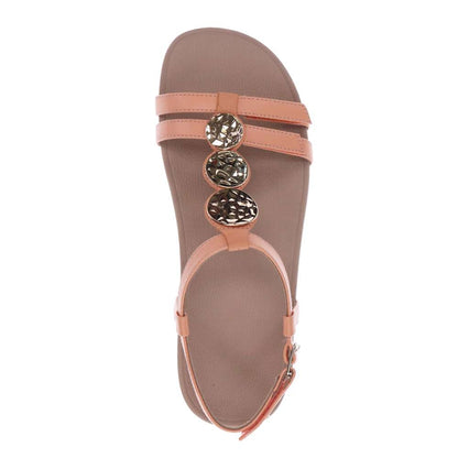Ayla Adjustable Sandal - Apricot