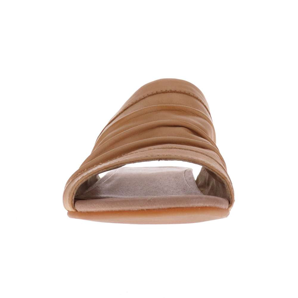 Mandy Flat Sandal - Almond