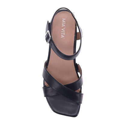 Yara Heeled Sandal - Black
