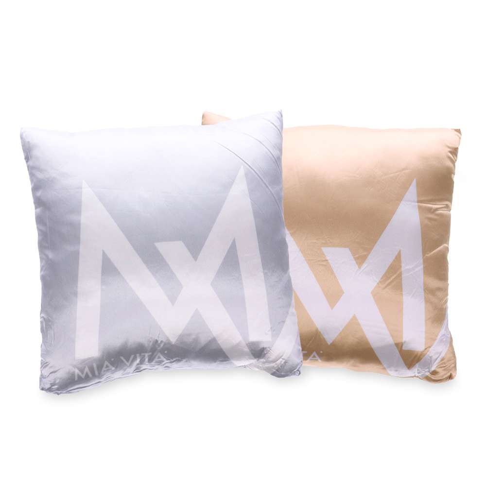 Mia Vita Pillow - Grey/Silver