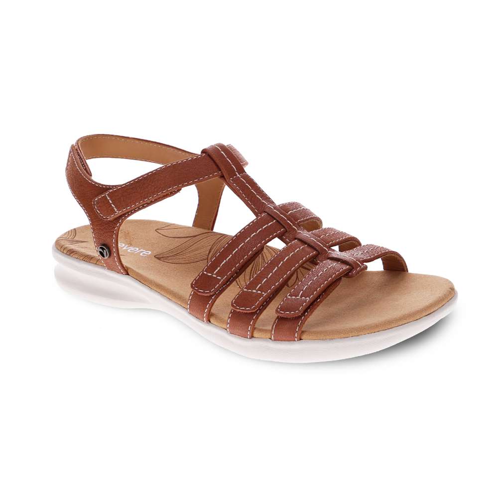 Bronte Sandal - Cognac
