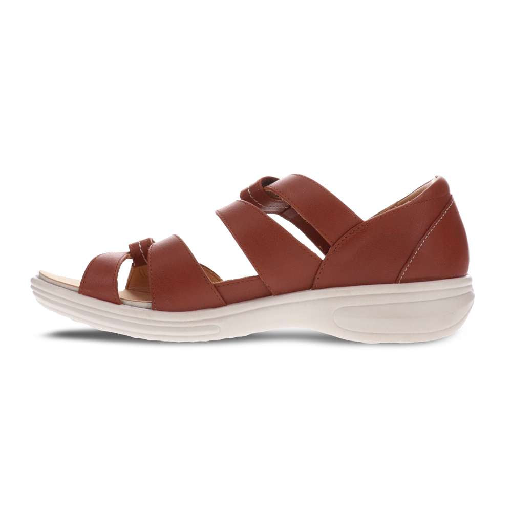Geneva Sandal - Cognac