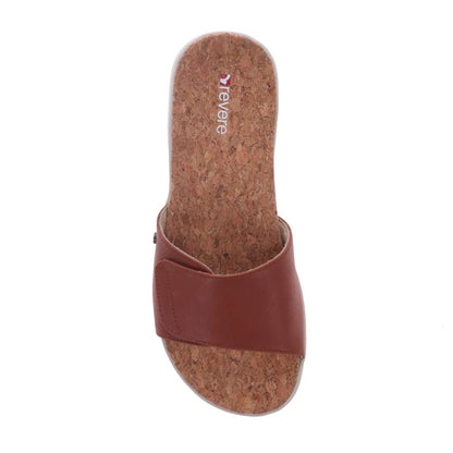 Macau Slide Sandal - Cognac