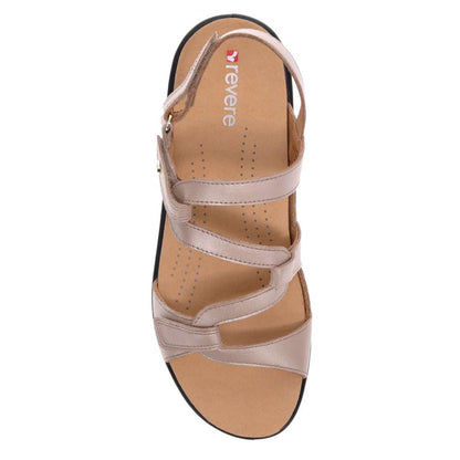 Miami Adjustable Sandal - Champagne