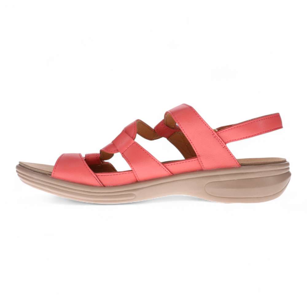 Miami Adjustable Sandal - Coral