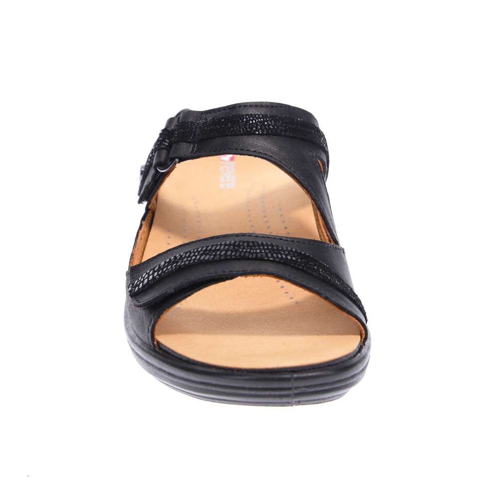 Rio Slide - Onyx/Black Lizard