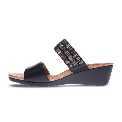 Sorrento Wedge - Onyx