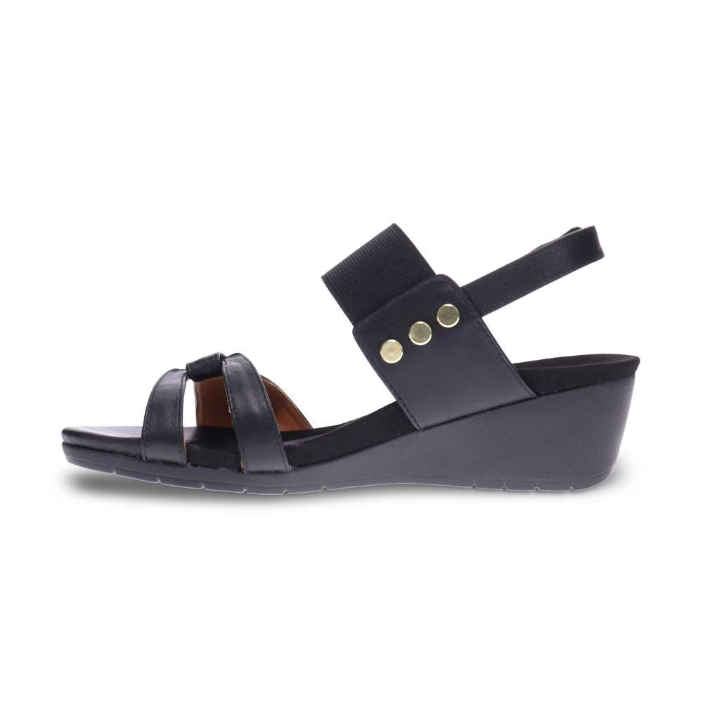 Tahiti Wedge - Black French