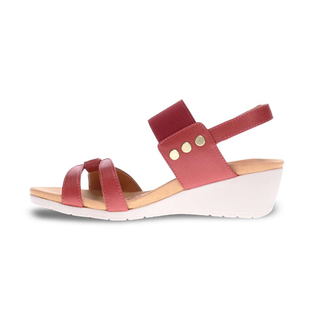 Tahiti Wedge - Ruby Metallic