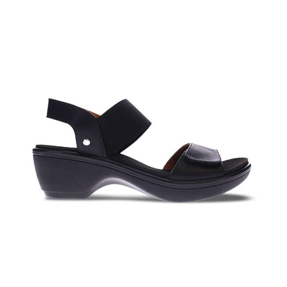 Valencia Wedge - Black