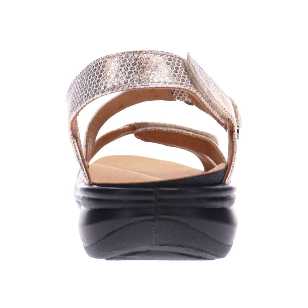 Zanzibar Adjustable Sandal - Metallic Interest